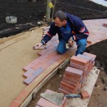 Укладка тротуарной плитки