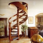 Лестница для зданий с маленькой площадью